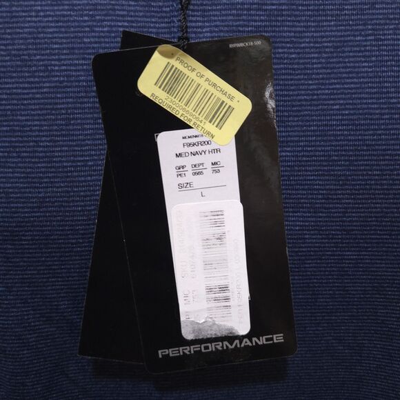 Athletic Performance Polo Shirt Mens Lg Lightweight Short Sleeve Collared Golf - Picture 16 of 16